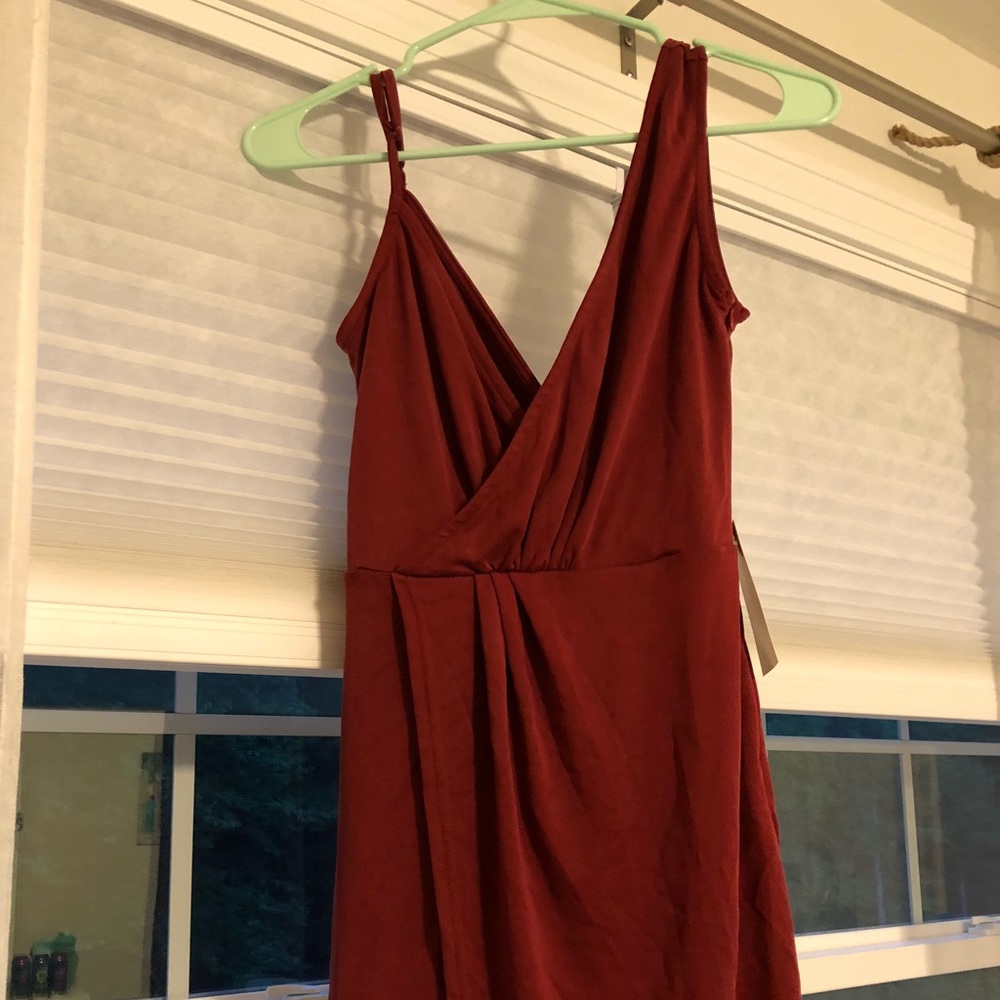 Red dress